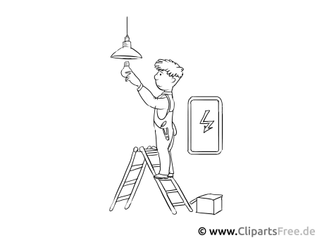 Раскраска электрика