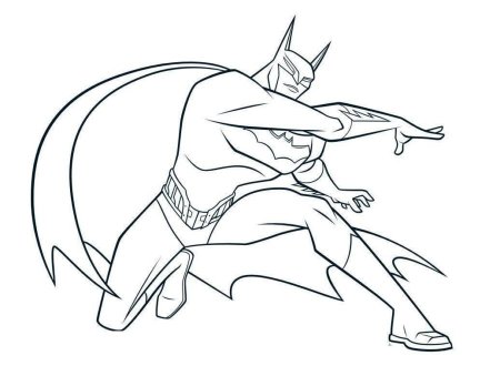 Бэтмэн раскраска Бэтмен