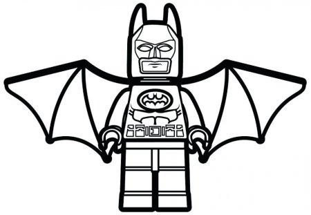 Бэтмен раскраска