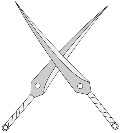 Кунай Наруто аниме