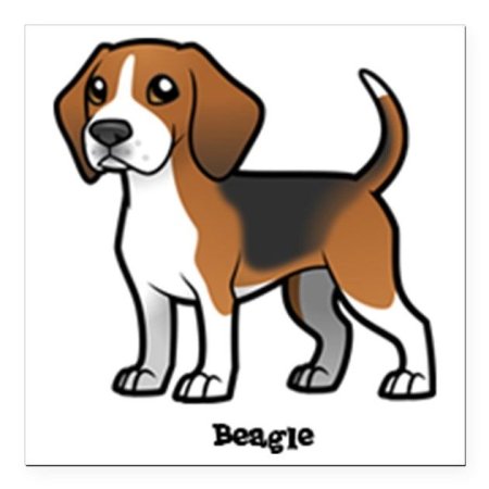 Бигль мультяшный