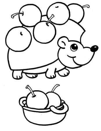 Раскраски для малышей