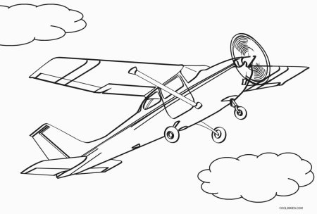 Раскраска самолет Боинг 747
