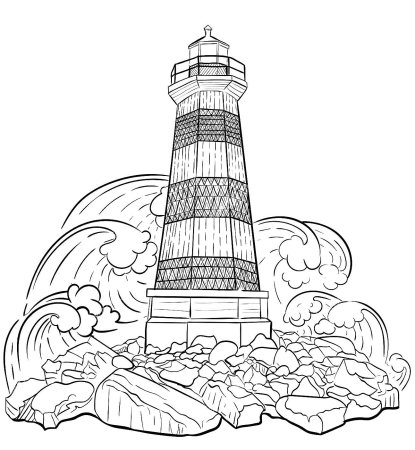 Токаревский Маяк вектор