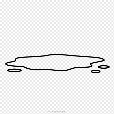 Лужа раскраска