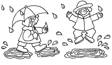 Лужа трафарет