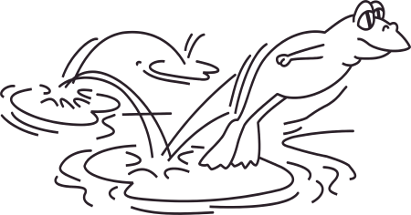 Лужа контур