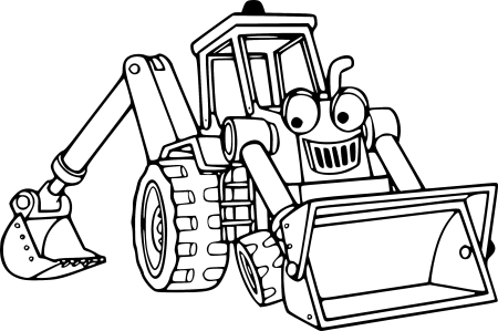 Трактор Брудер раскраска