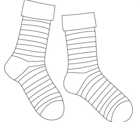 Носки для раскрашивания