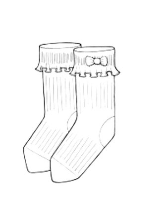 Носки разукрашка