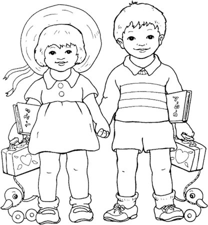 Раскраска человек