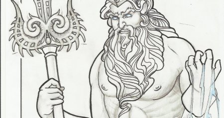 Эскизы греческих богов