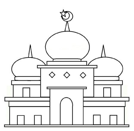 Мечеть для рисования