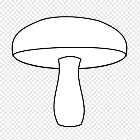 Мухомор для раскрашивания детям