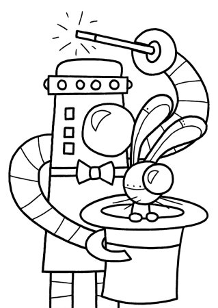 Роботы разукрашки для мальчиков роботы