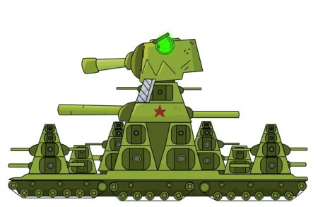 Кв-44 танк мультики про танки Геранд