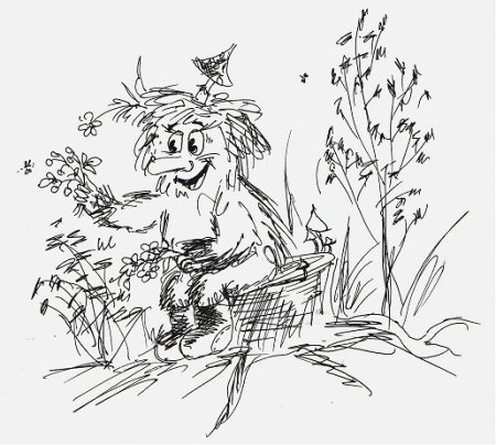 Лесовичок Боровичок раскраска