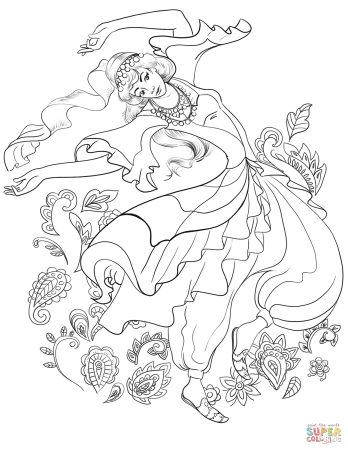 Раскраска орнаменты Мандала