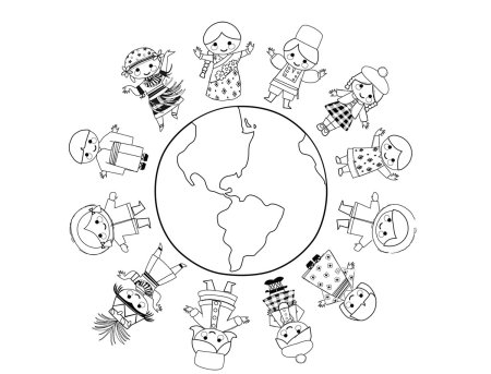 Раскраски ко Дню защиты детей