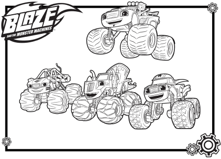 Раскраска Вспыш и чудо машинки Смельчак