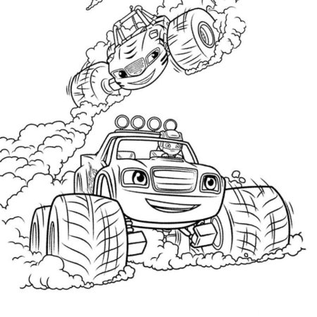 Вспыш и чудо машинки raskraska