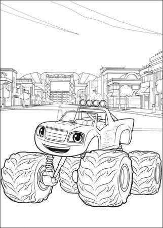 Монстр трак чудо машинки Вспыш