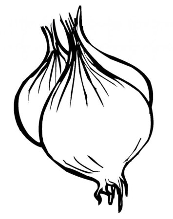 Овощи раскраска для детей