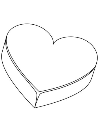 Картинки сердечки красивые раскраски
