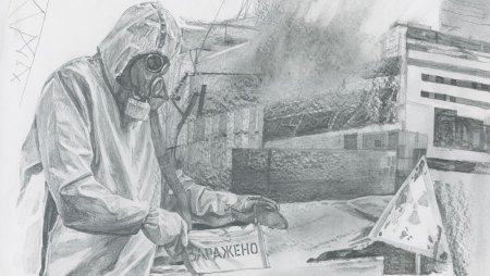 Чернобыль карандашом
