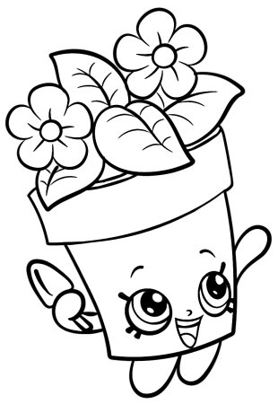 Раскраски Шопкинс