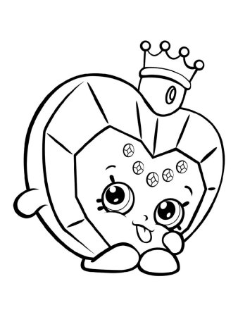 Разукрашки Шопкинс