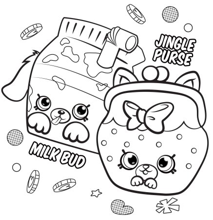 Раскраски Шопкинс