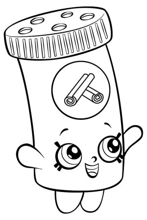 Рисование Шопкинс