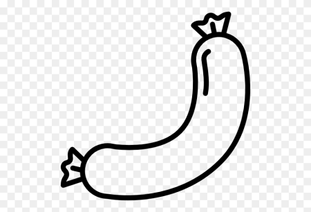 Сосиски раскраска для детей