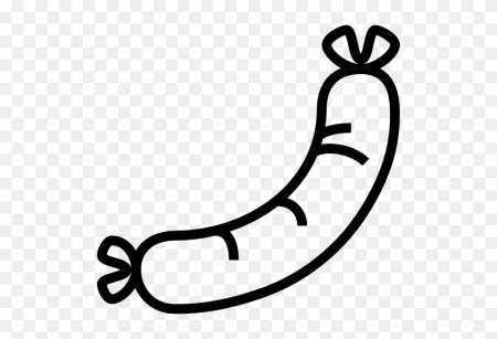 Колбаса раскраска