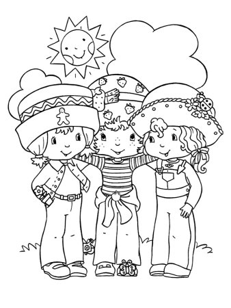 Народов дружный хоровод раскраска