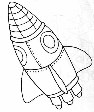 Раскраска. В космосе