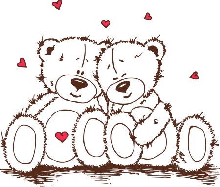 Раскраска любовь