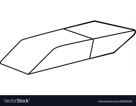 Ластик раскраска