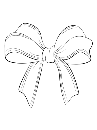 Бант -брошь