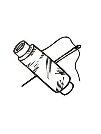 Нитки раскраска