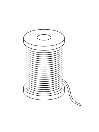 Иголка с ниткой