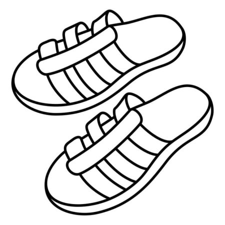 Тапочки контур