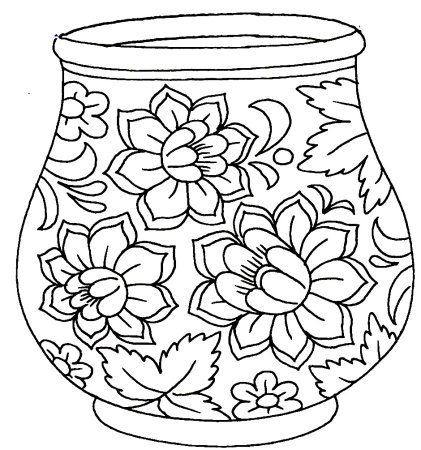 Хохлома раскраска