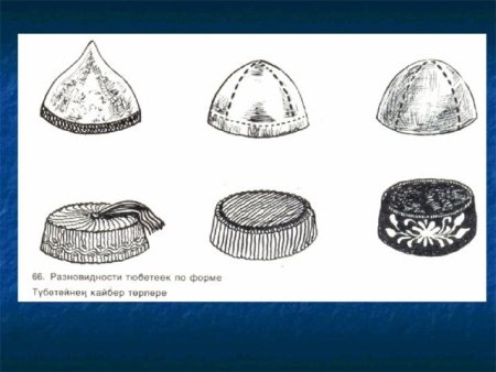 Татарский орнамент калфак