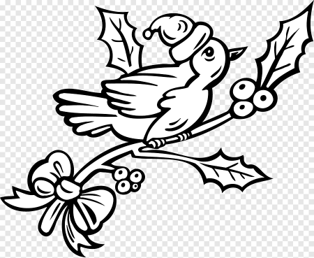 Снегирь раскраска