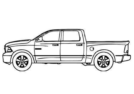 Нива Шевроле пикап раскраска