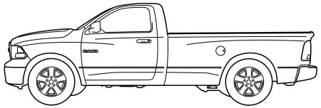 Додж джип сбоку