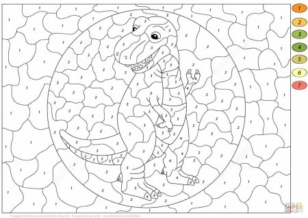 Раскраска по цифрам