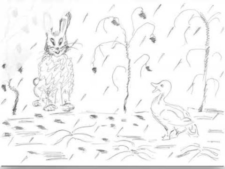 Рисование Мамина Сибиряка серая шейка